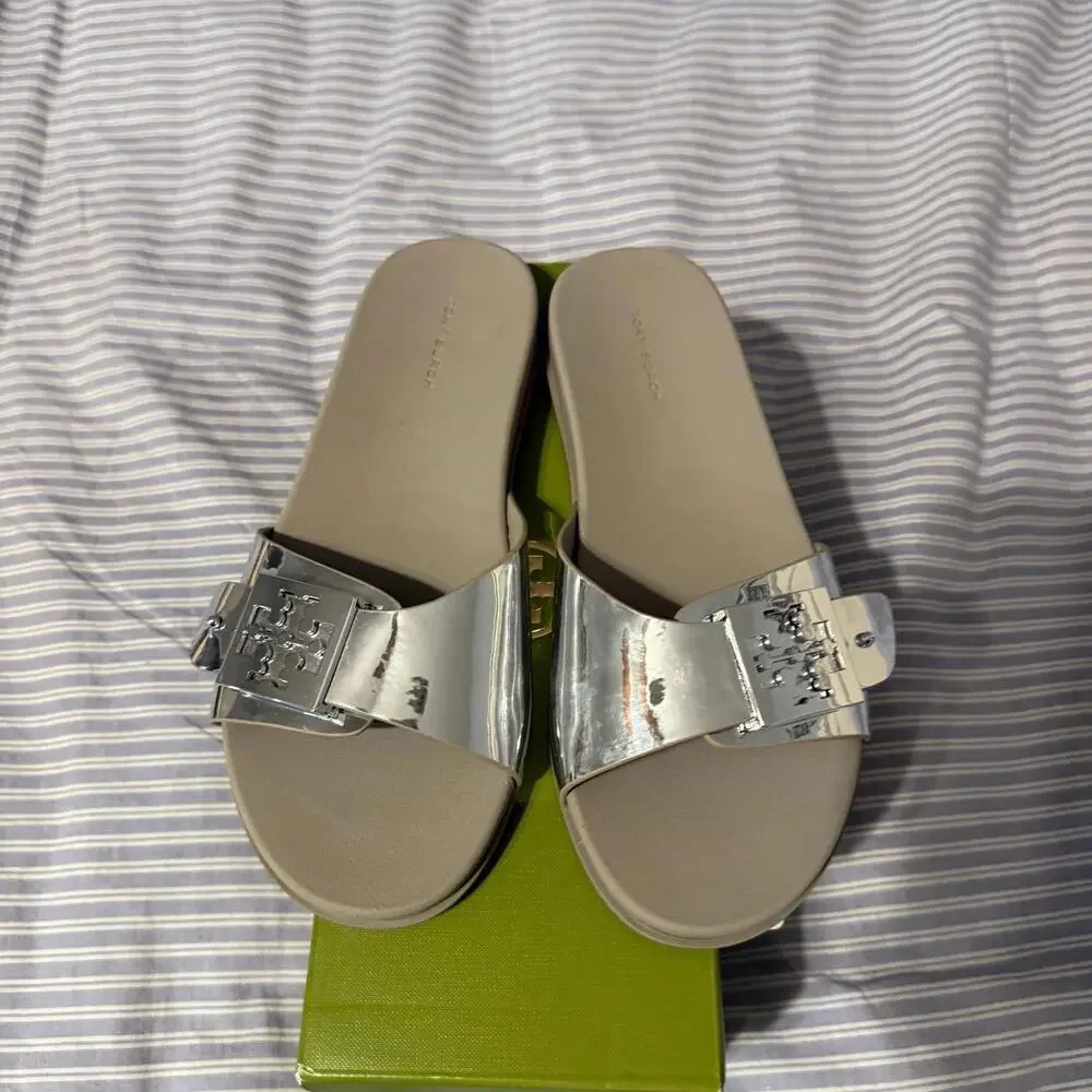Tory Burch Buckle Slide Sandal [COPY]
